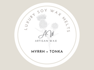 myrrh and tonka wax melts thumbnail