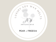 Load image into Gallery viewer, pear and freesia wax melts main thumbnail

